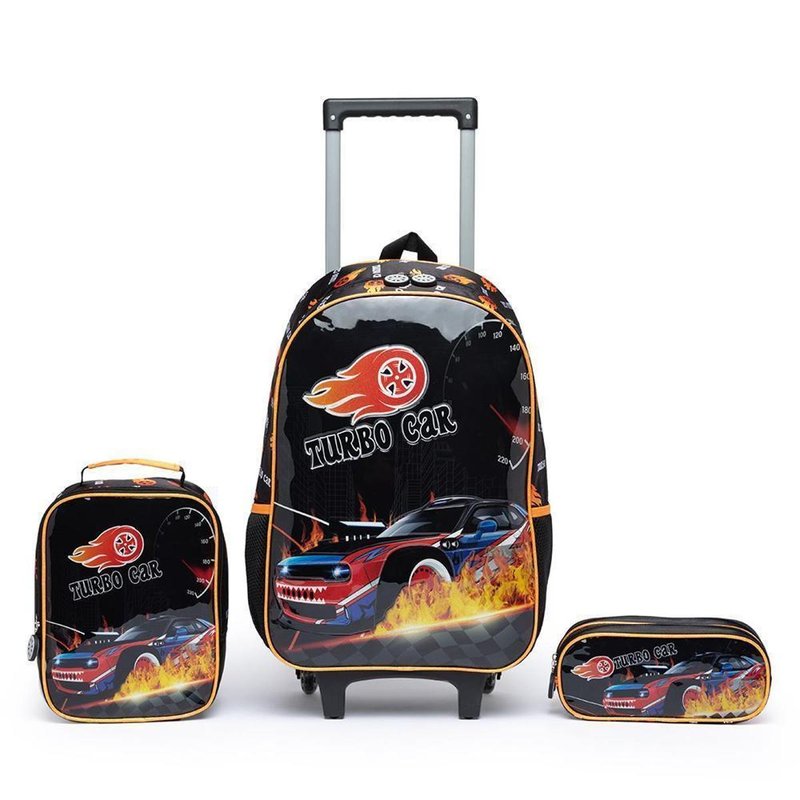 Mochila De Rodinha Infantil Escolar Estojo Lancheira em oferta na Shopee Mochila De Rodinha Infantil Escolar Estojo Lancheira