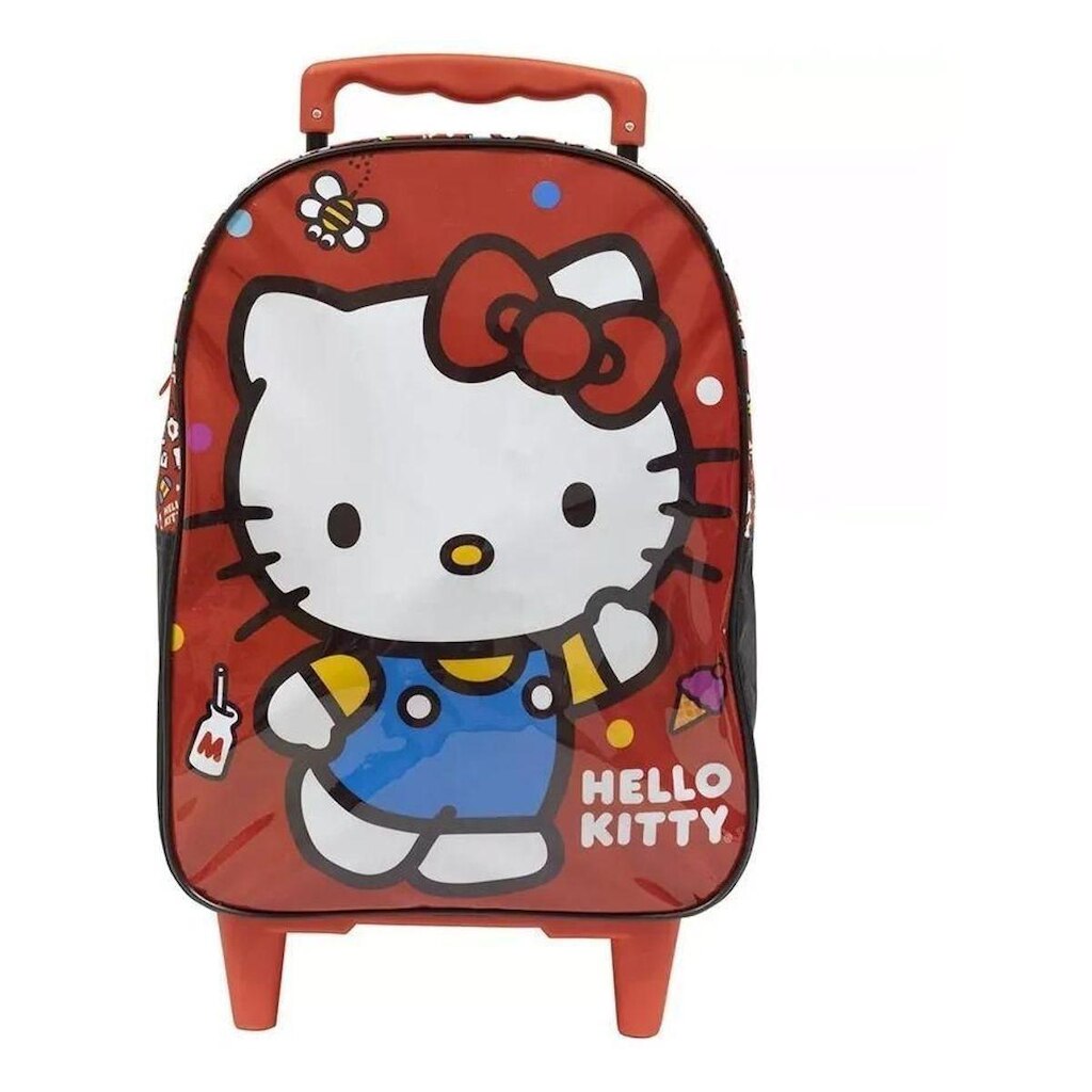 MOCHILA DE RODINHAS 16 HELLO KITTY X XERYUS - 10850