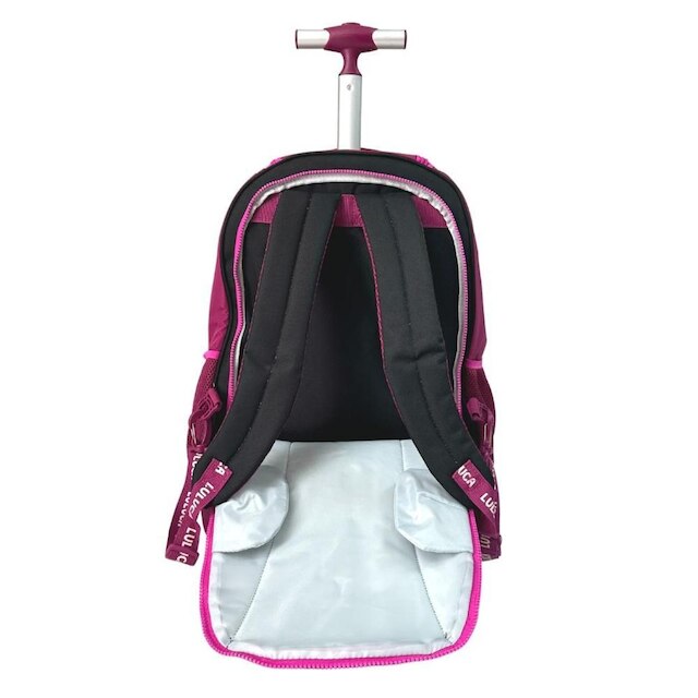 Mochila de Rodinhas em Nylon OFICIAL LULUCA LU2460