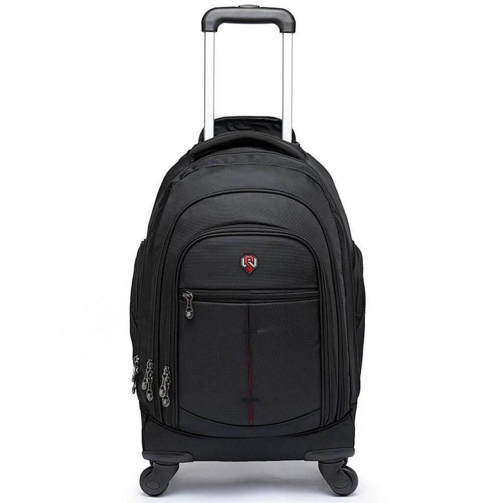 Mochila de Rodinhas Executiva Notebook Trabalho Swissport 36 Litros