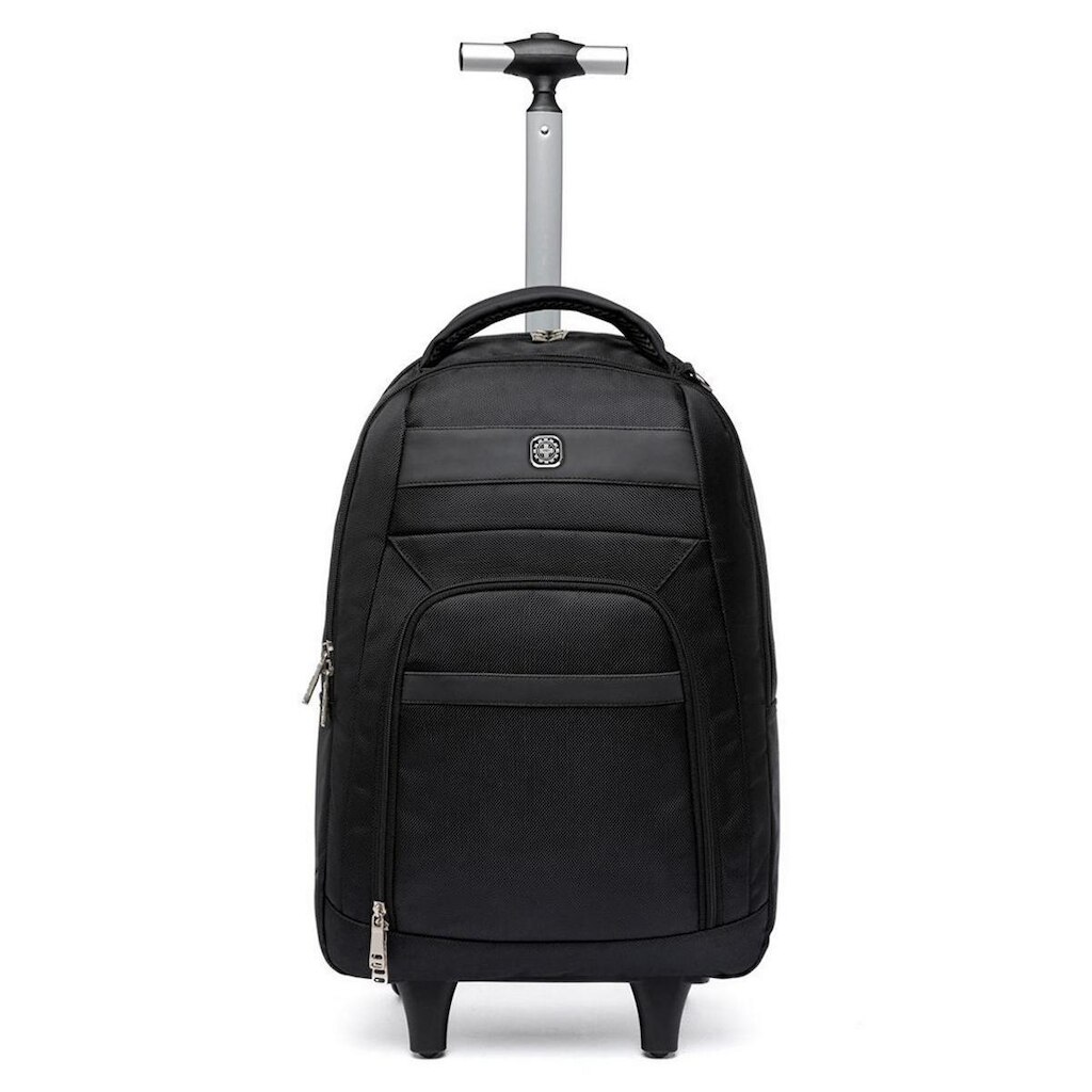 Mochila de Rodinhas Executiva Resistente Viagem Grande 30 Litros