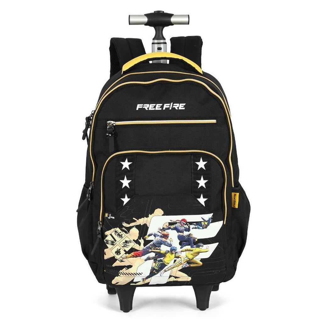 Mochila de Rodinhas Free Fire Desafiante Up4you