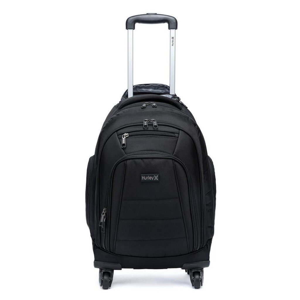 Mochila De Rodinhas Hurley Reforçada Notebook Viagem 32 Litros
