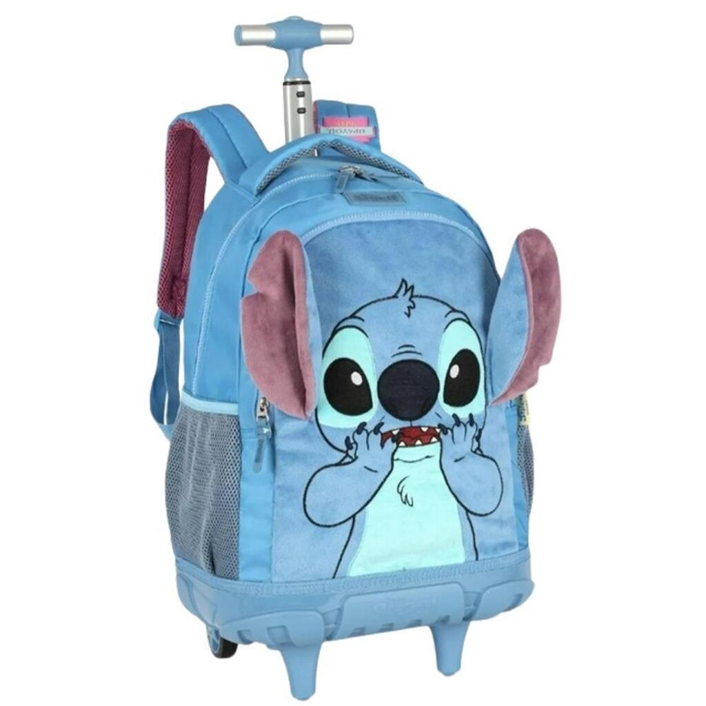 Mochila de Rodinhas Luxcel Stitch Feminina