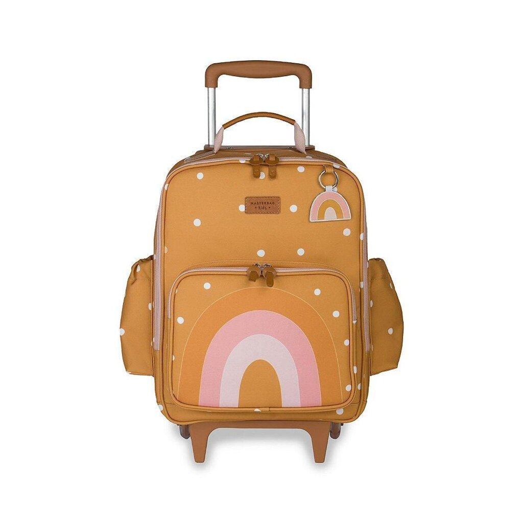 Mochila de Rodinhas MasterBag Arco-Íris Boho Mostarda