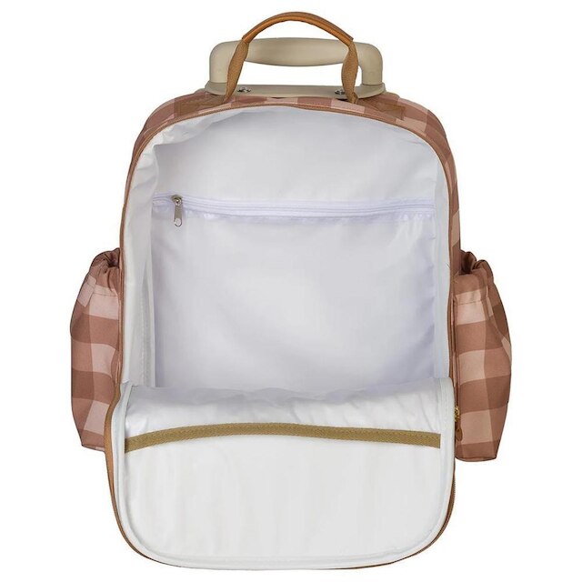 Mochila de Rodinhas MasterBag Cogumelo Caramelo