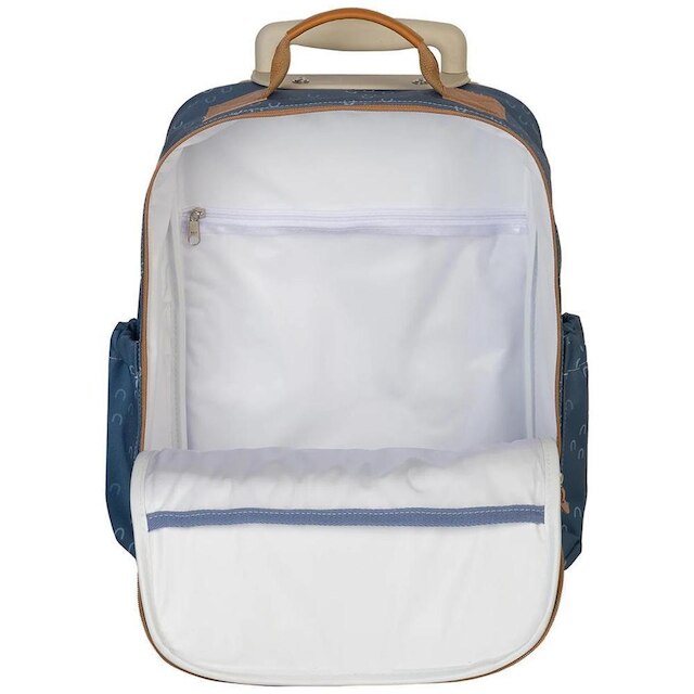 Mochila de Rodinhas MasterBag Dinossauro Azul
