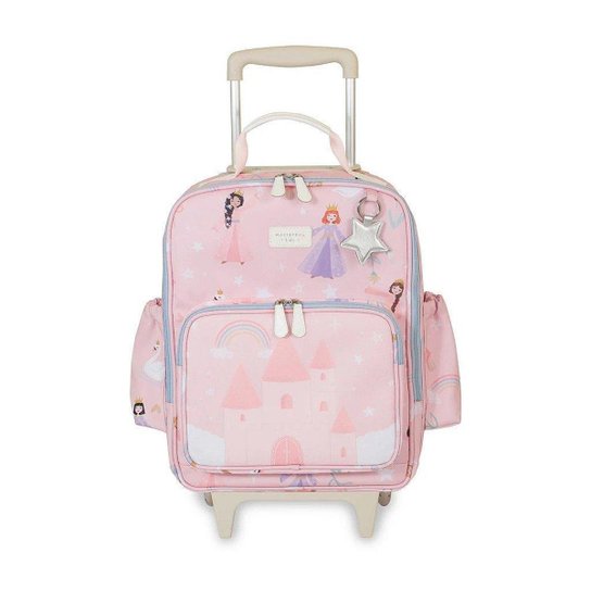 Mochila de Rodinhas MasterBag Princesas Rosa