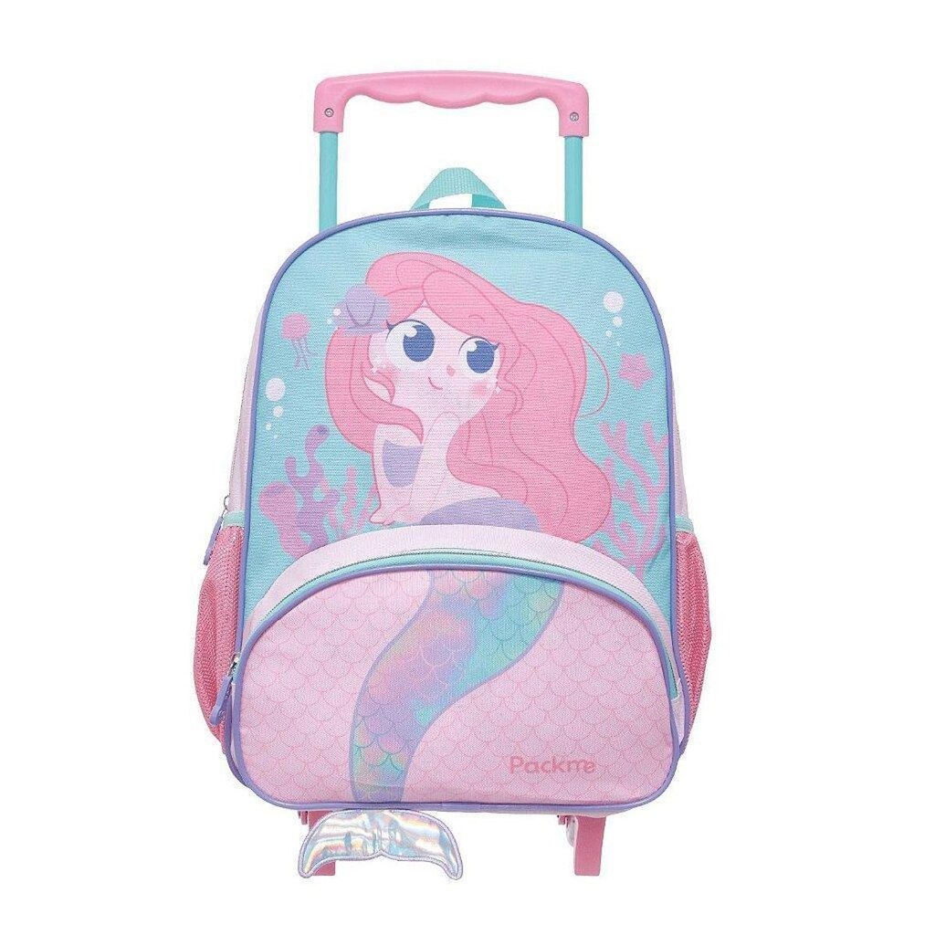Mochila de Rodinhas Pacific Pack Me Sem Alças Mini Iara Rosa