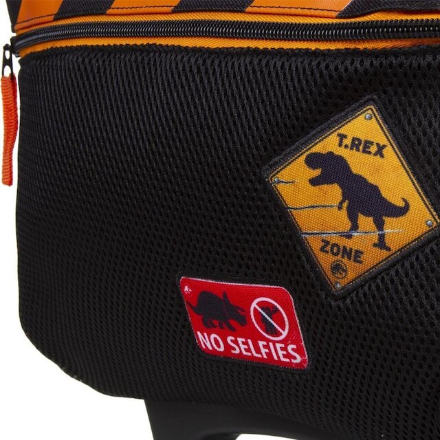Mochila de Rodinhas Sestini Grande Jurassic M Plus Preto - Preto | Netshoes
