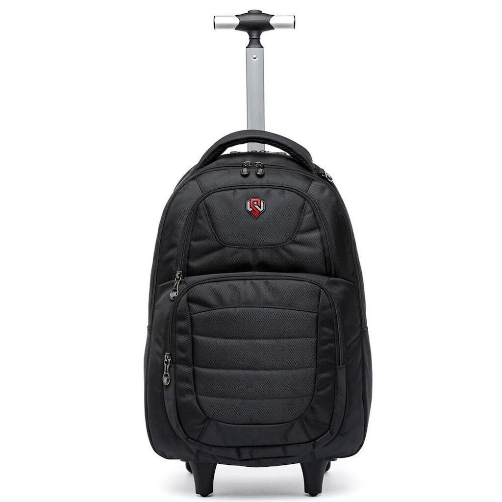 Mochila De Rodinhas Swissport Resistente Executiva 36 Litros