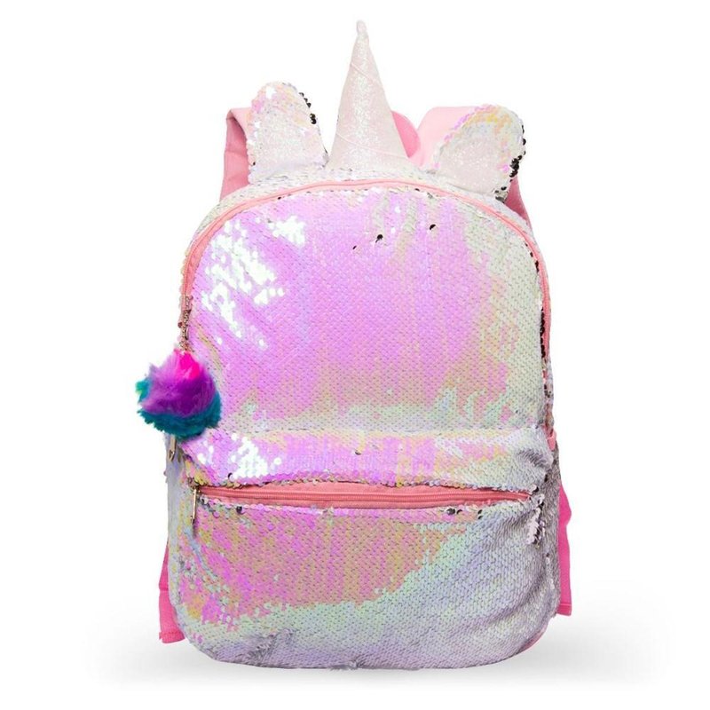 Mochila De Unicórnio Feminina Infantil Escolar Muda De Cor em oferta na Shopee Mochila De Unicórnio Feminina Infantil Escolar Muda De Cor