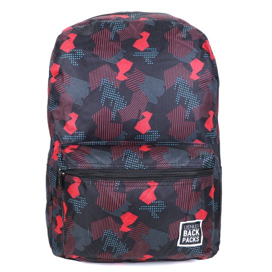 Mochila Denlex DL0896 Unissex - Vermelho Menor preço em Mochila Denlex DL0896 Unissex - Vermelho