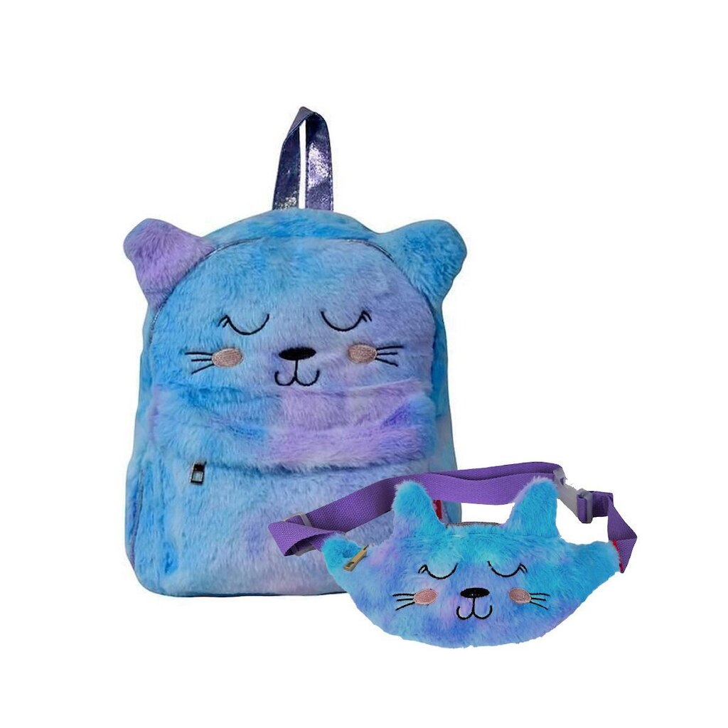 MOCHILA E POCHETE INFANTIL CAT LILI JULY