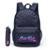 Mochila Ecko Casual Bolsa Escolar Trabalho Reforçada Notebook Resistente a Água - Preto+Poa