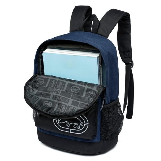 Mochila Ecko Casual Notebook Bolsa Faculdade Espaçosa Resistente Escolar