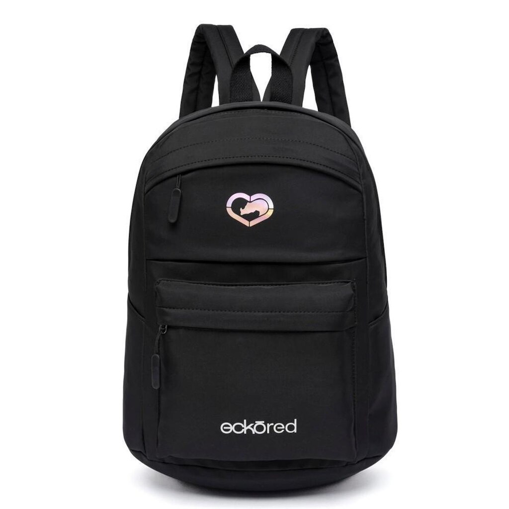 Mochila Ecko Escolar Feminina Passeio Anti furto Bolsa 18L