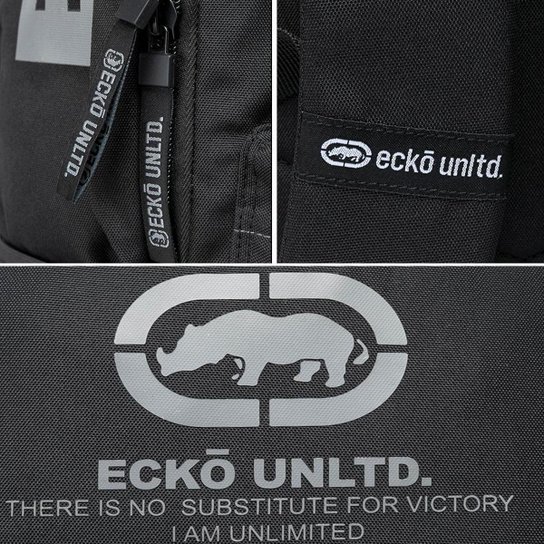 Mochila Ecko Escolar Notebook Bolsa Faculdade Resistente Trabalho 17 Litros