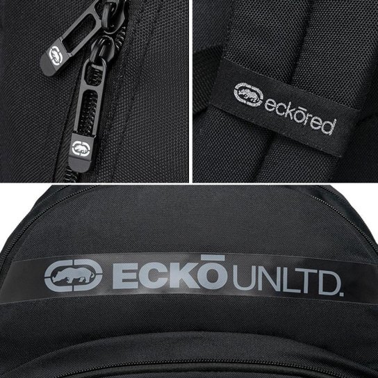 Mochila Ecko Masculina Escolar Faculdade Notebook 25 L Espaçosa Resistente