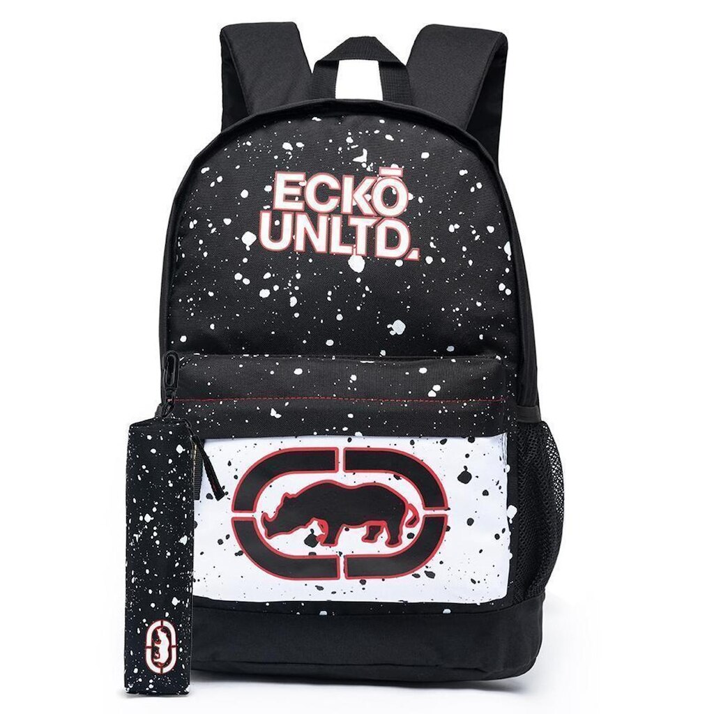 Mochila Ecko Reforçada Faculdade Resistente Dia a Dia 17 L - Estampado