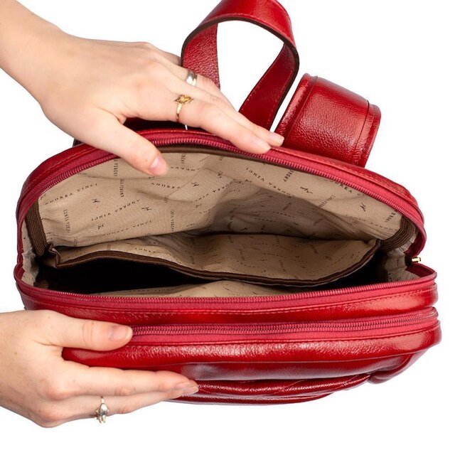 Mochila Em Slim Andrea Vinci Feminina