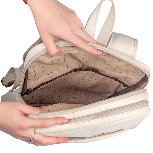 Mochila Em Slim Andrea Vinci Feminina