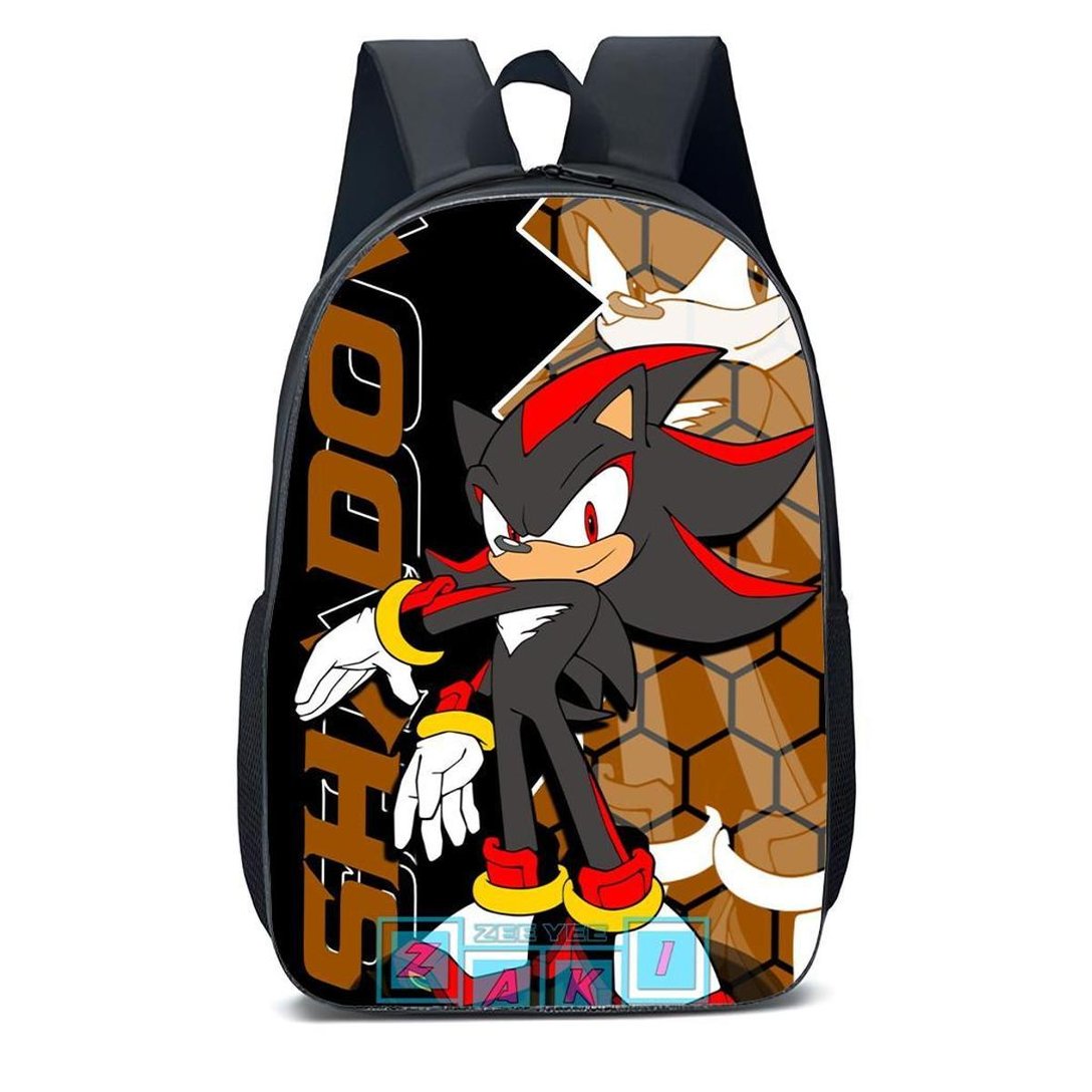Mochila Escola Infantil Anime Sonic Shadow - Estampado | Netshoes