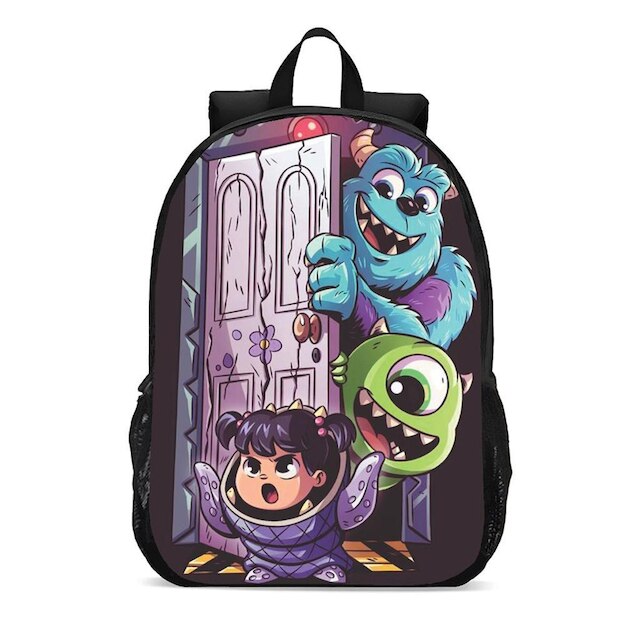 MOCHILA ESCOLA INFANTIL JUVENIL ANIME MONSTROS S.A - Estampado | Netshoes
