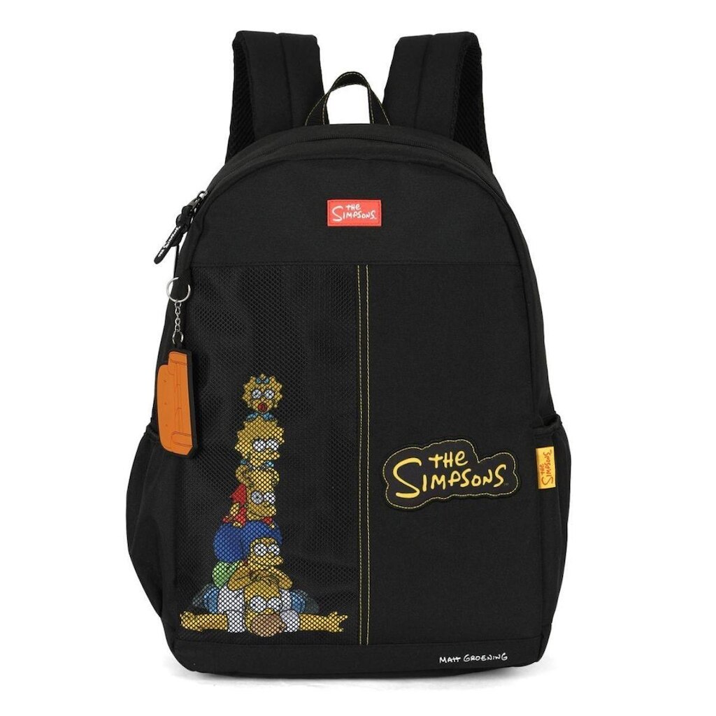 Mochila Escolar Bolsa Menino Reforçada Original Simpsons