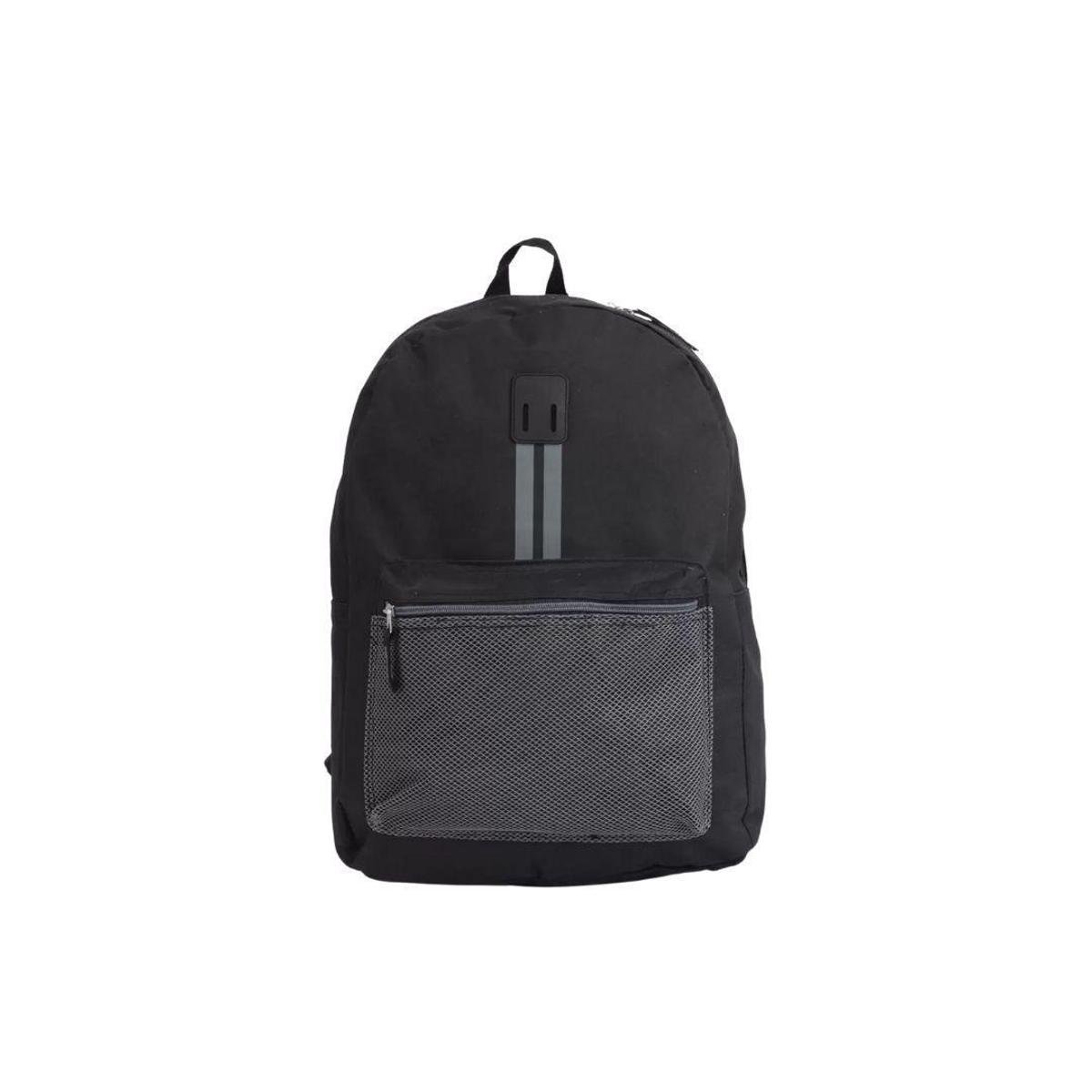 Mochila Escolar Clio Juvenil Backpack MF2180 - Preto e Cinza