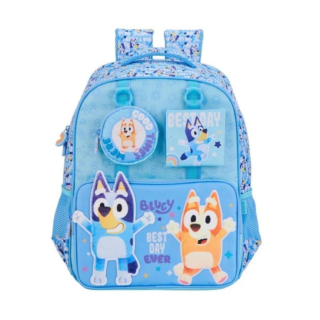 Mochila Escolar de costas infanil Bluey Estampada