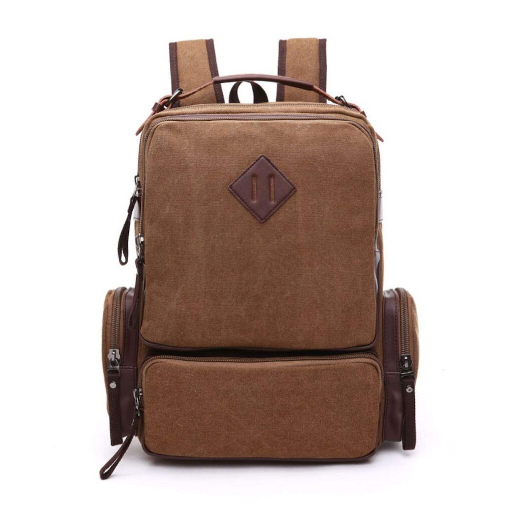 MOCHILA ESCOLAR DE LONA RESISTENTE TEEN LEADER