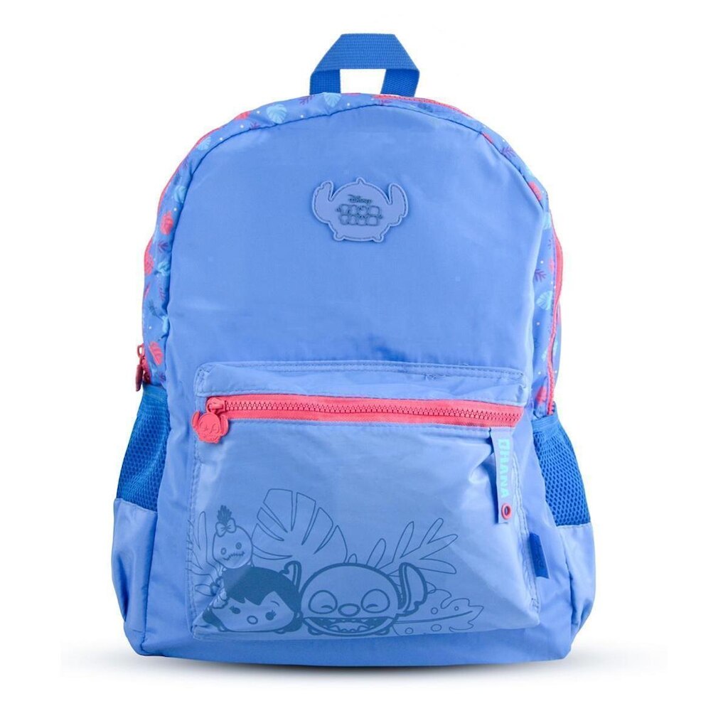 Mochila Escolar Disney Stitch Infantil Menina