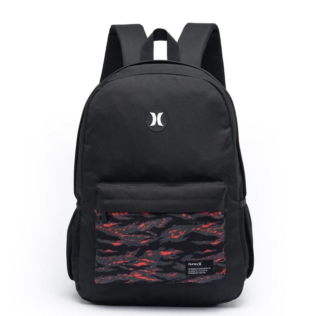 Mochila Escolar Hurley Masculina Reforçada 13 Litros
