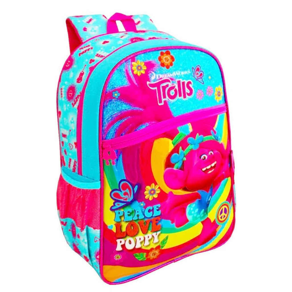 Mochila Escolar Infantil Grande Reforçada Escola Conforto e Praticidade com Alças Ajustáveis Bolsos