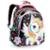 Mochila Escolar Infantil Unicórnio - Preto