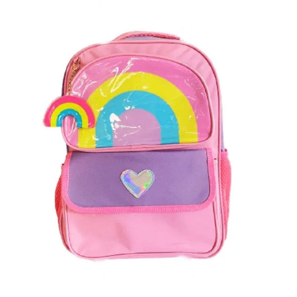 Mochila Escolar Infantil Yins Rainbow Ice Ballerina - Ref YS42179