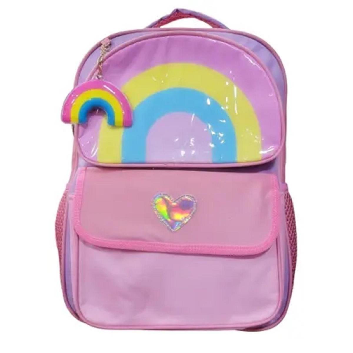 Mochila Escolar Infantil Yins Rainbow Ice Ballerina - Ref YS42179