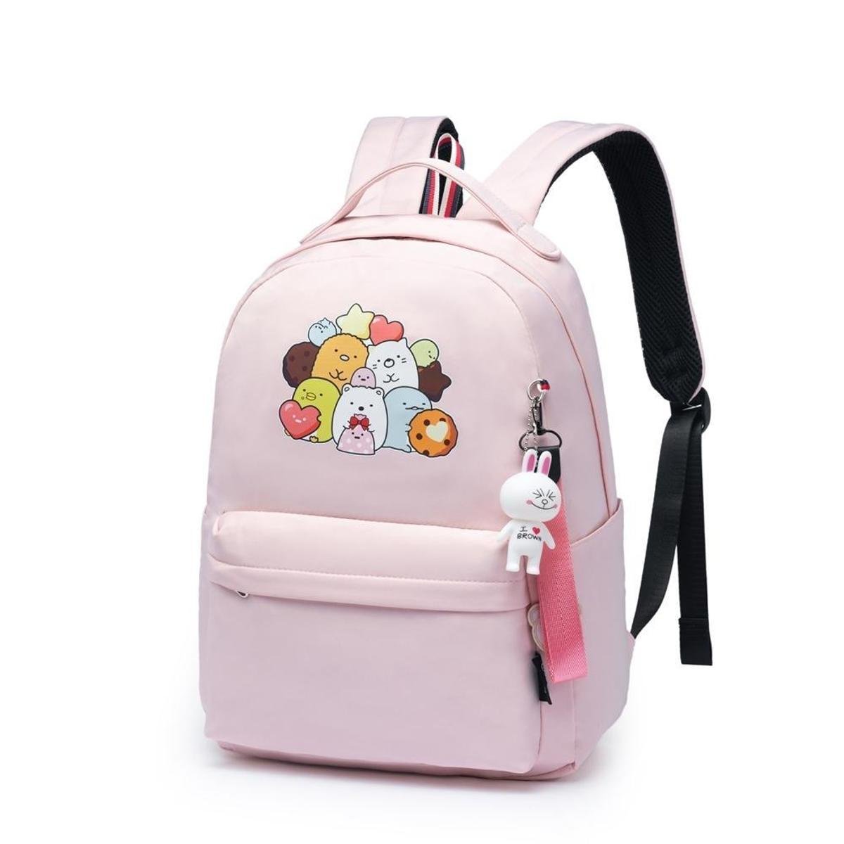 Mochila Escolar Juvenil Bolsa Grande Reforçada