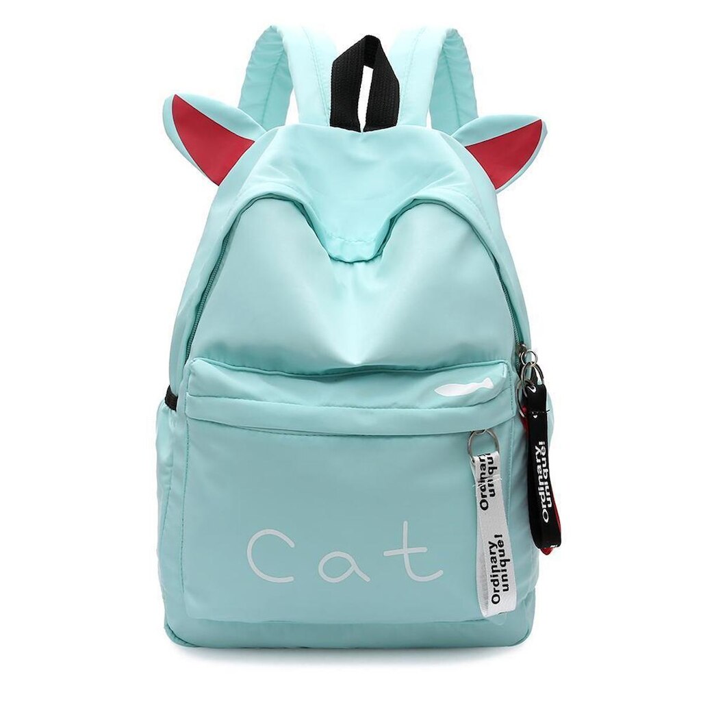 Mochila Escolar Juvenil Cat Moderna Reforçada Gatinho 2,4 Litros