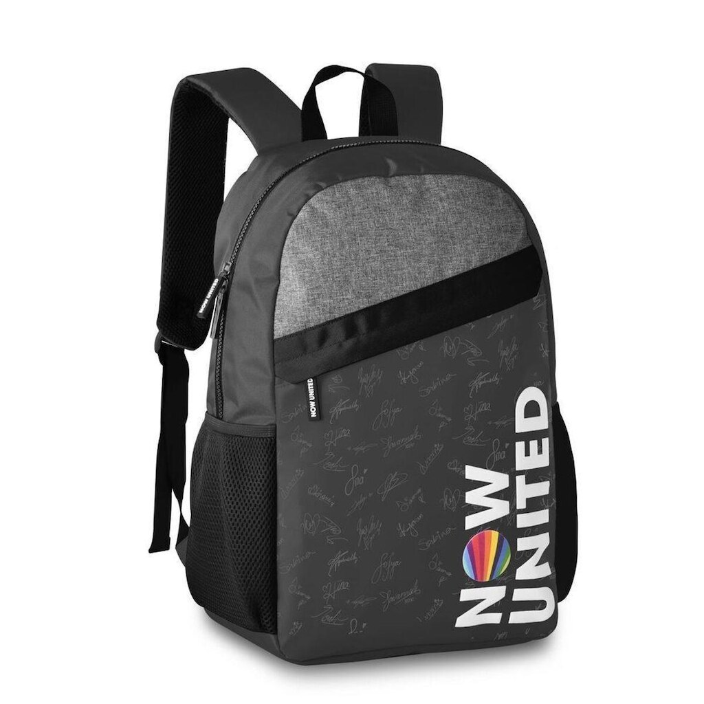 MOCHILA ESCOLAR NOW UNITED PERSONALIZADA AUTOGRAFOS