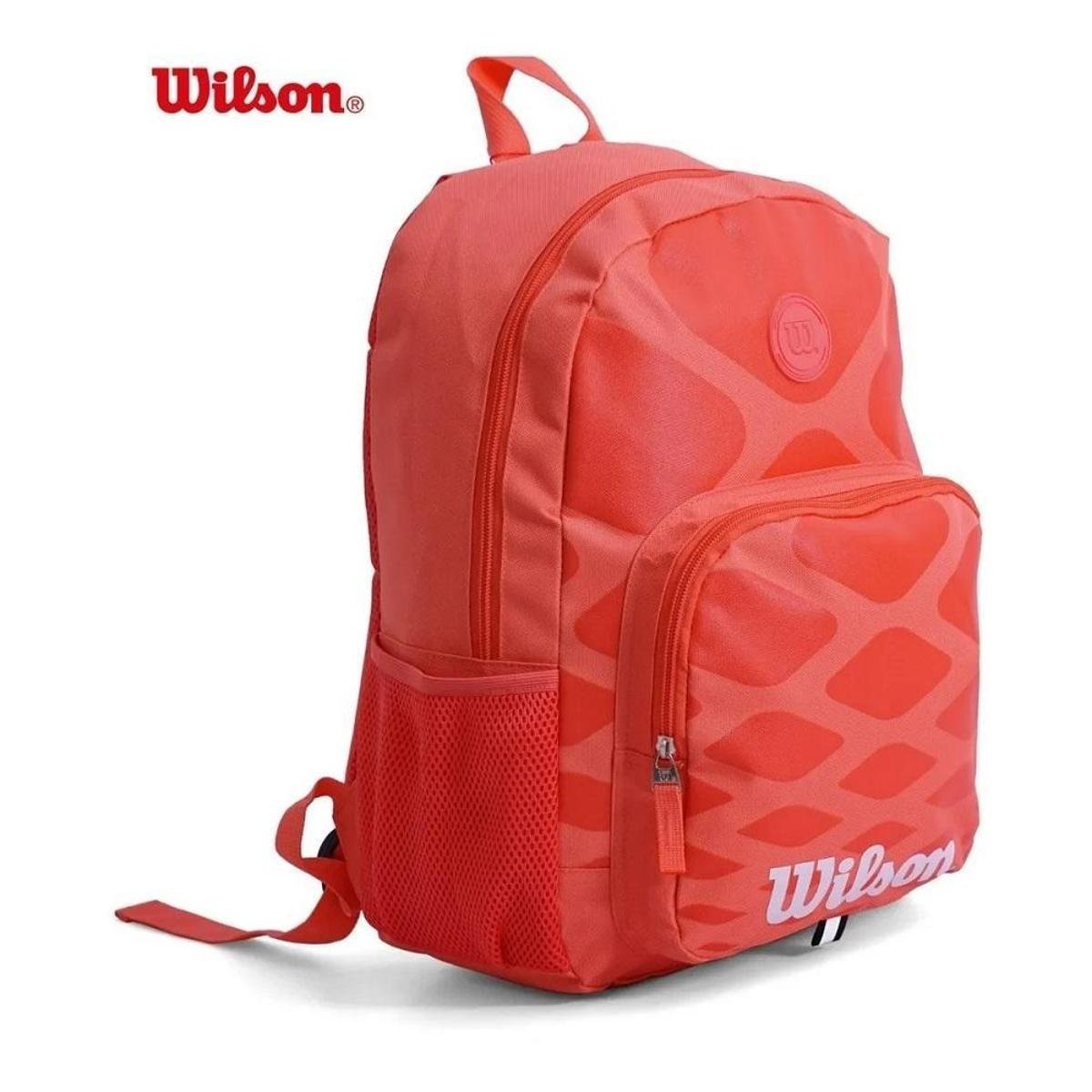 Mochila Escolar Passeio Adulto E Juvenil Wilson - Laranja | Netshoes