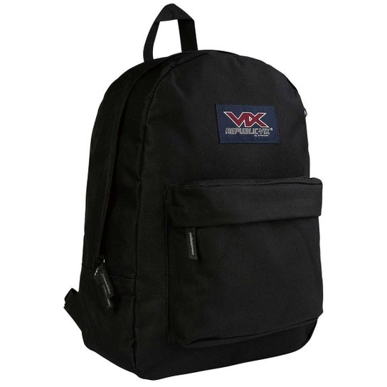 Mochila Escolar Republic Vix By Chenson Jam - Preto Menor preço em Mochila Escolar Republic Vix By Chenson Jam - Preto