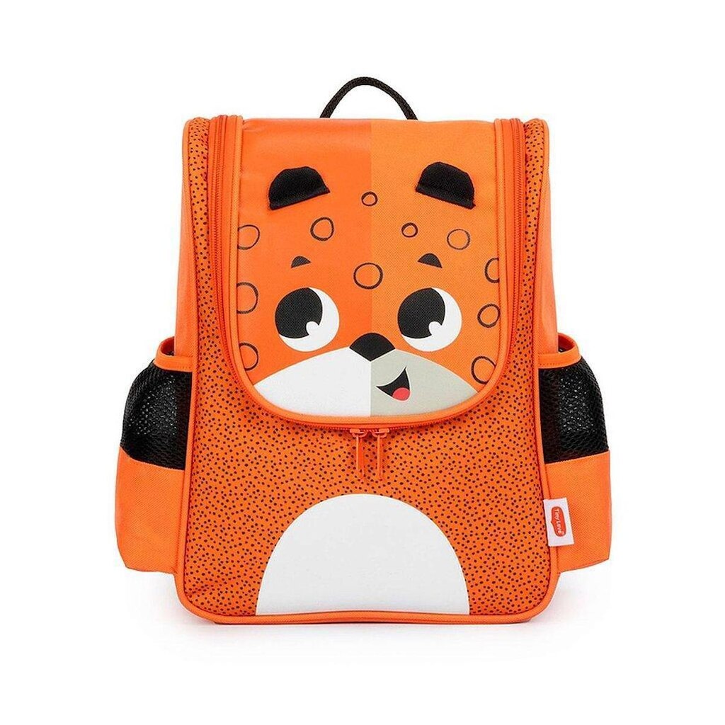 Mochila Escolar Tiny Love Safari Jaguar Laranja