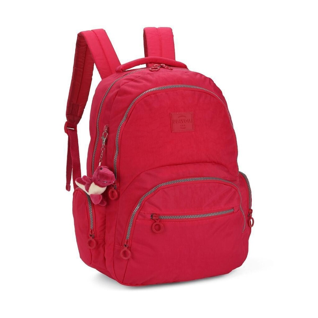 Mochila Escolar Up4You Divisão Notebook Luxcel Pink - 7156