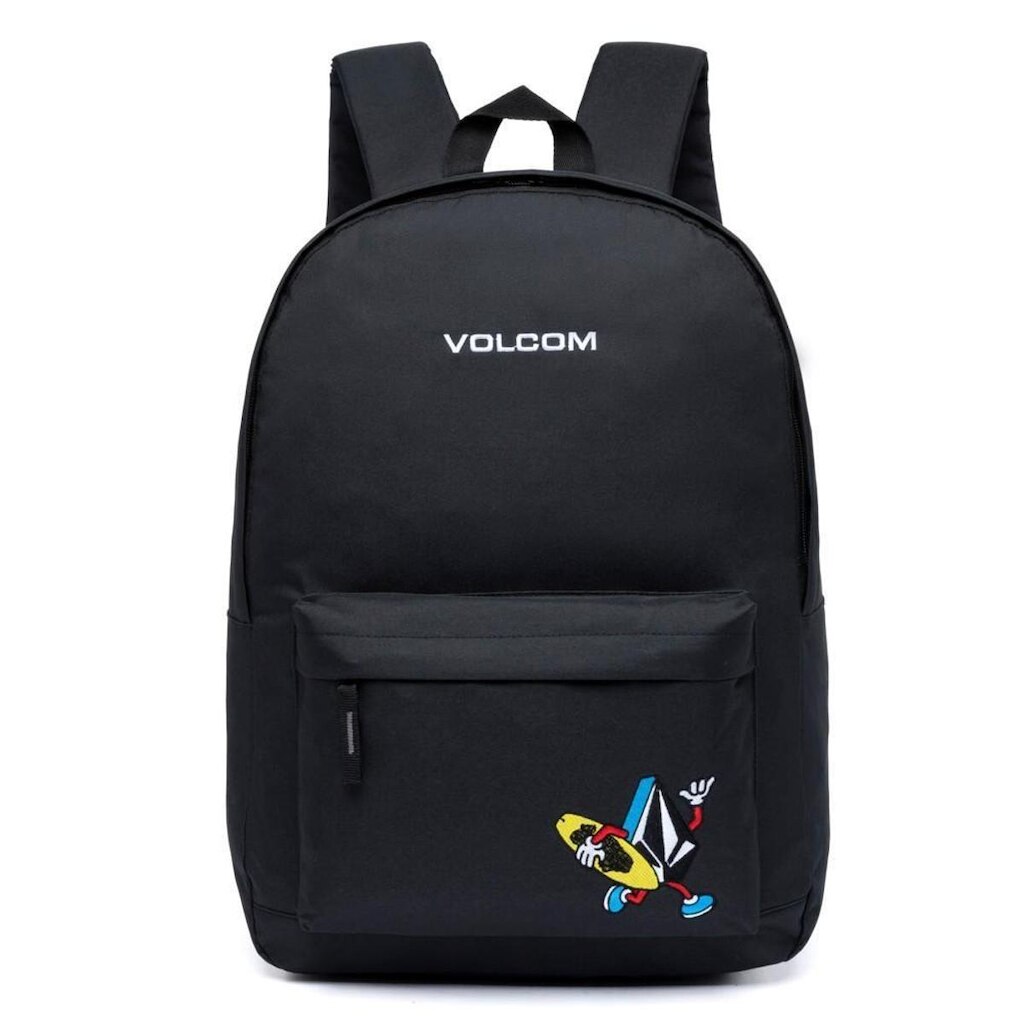 Mochila Escolar Volcom Masculina Feminina Juvenil Espaçosa Resistente