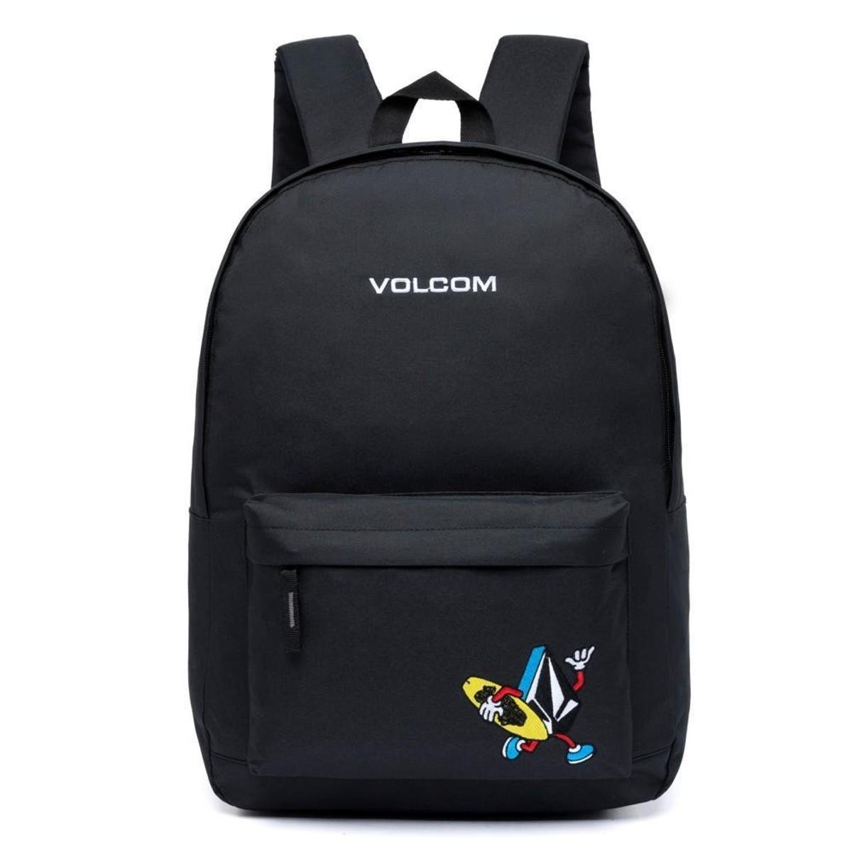 Mochila Escolar Volcom Masculina Feminina Juvenil Espaçosa Resistente Menor preço em Mochila Escolar Volcom Masculina Feminina Juvenil Espaçosa Resistente