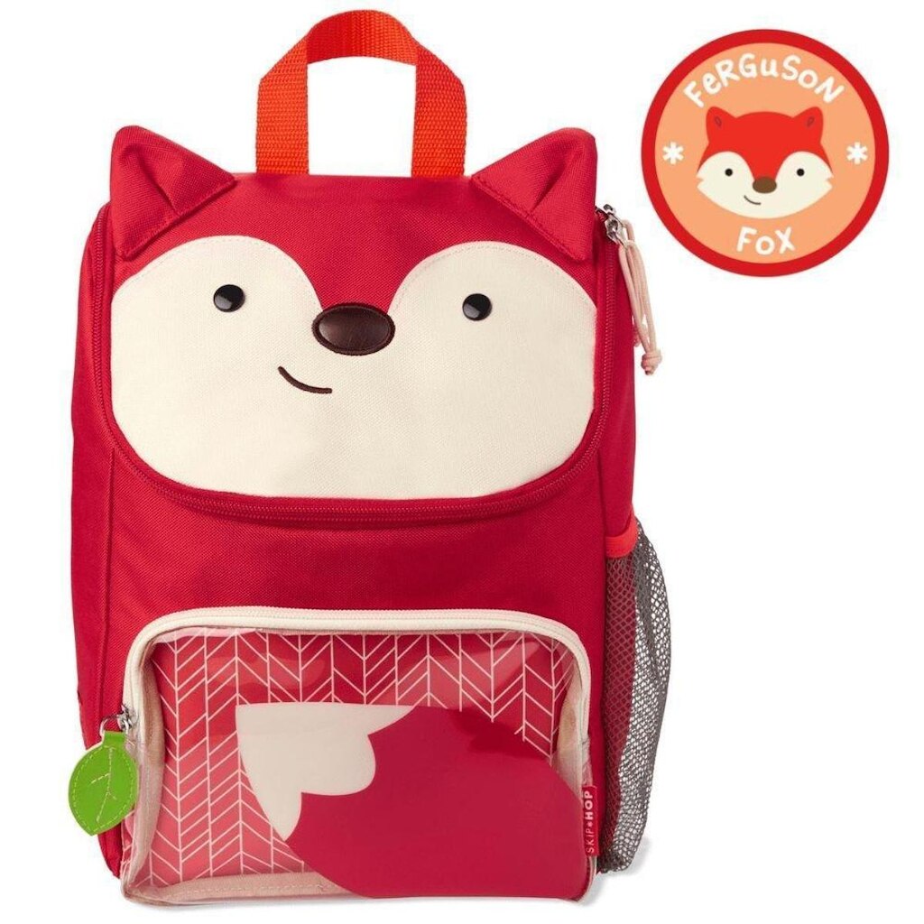 Mochila Escolar Zoo Raposa Skip Hop Vermelho