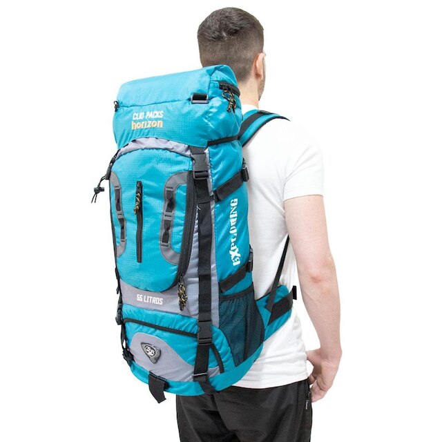 MOCHILA ESPORTE 55L CAMPING TRILHA MOCHILÃO RESISTENTE