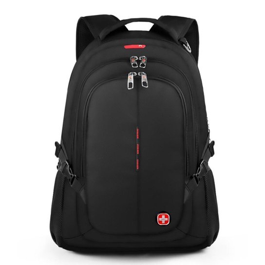 Mochila Esportiva Crossgear Notebook  USB Cadeado Embutido Masculina - Preto Menor preço em Mochila Esportiva Crossgear Notebook  USB Cadeado Embutido Masculina - Preto